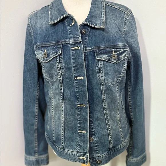 Vince Camuto (Two by VC) Denim Jacket — Size M - Picture 4 of 5